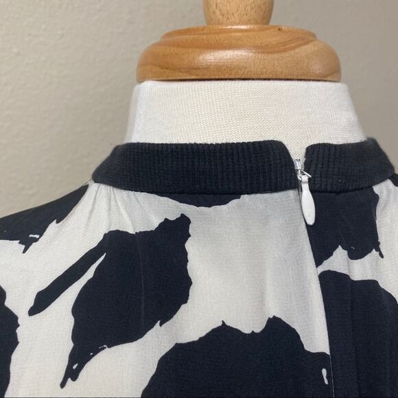10 Crosby Derek Lam Abstract Dress Black White 8 - Picture 6 of 12